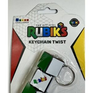 The Official Rubik's Keychain Twist Fidget Collectible Keychain Toy